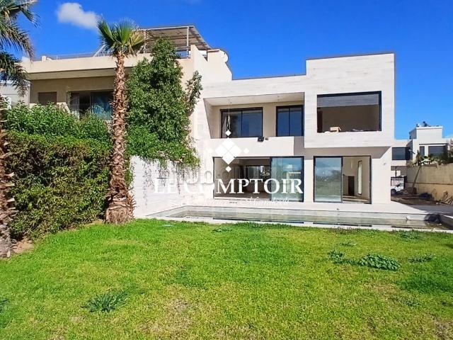 Villa moderne premiere ligne de golf argan