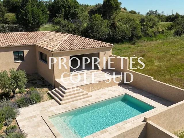 Villa neuve 145m2 avec vue et garage 145m² Saint Geniès de Comolas