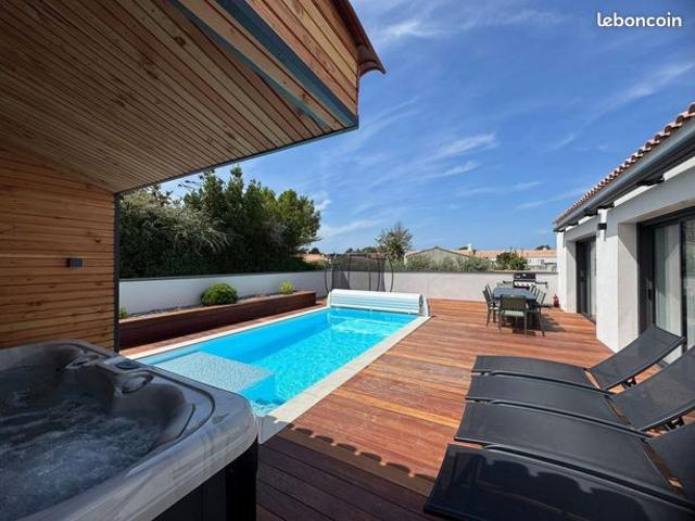 Villa neuve 2025 – 4 suites – Piscine & Spa – Barbâtre – 114 m²