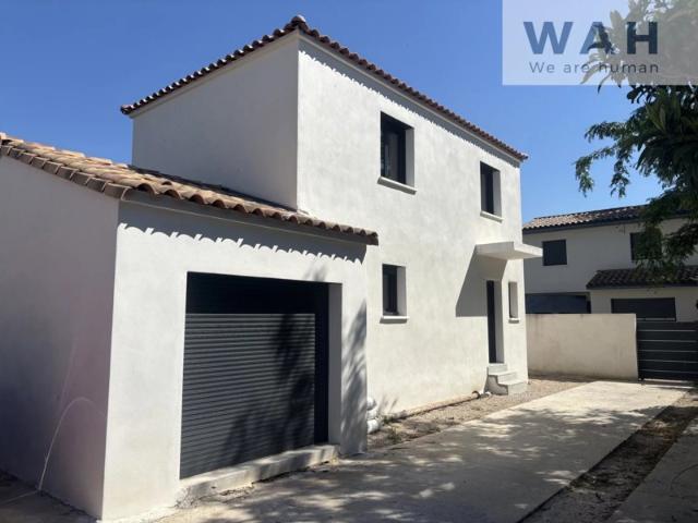 Villa neuve 3 pièces 72m2 sur un terrain de 324m2 à Lunel