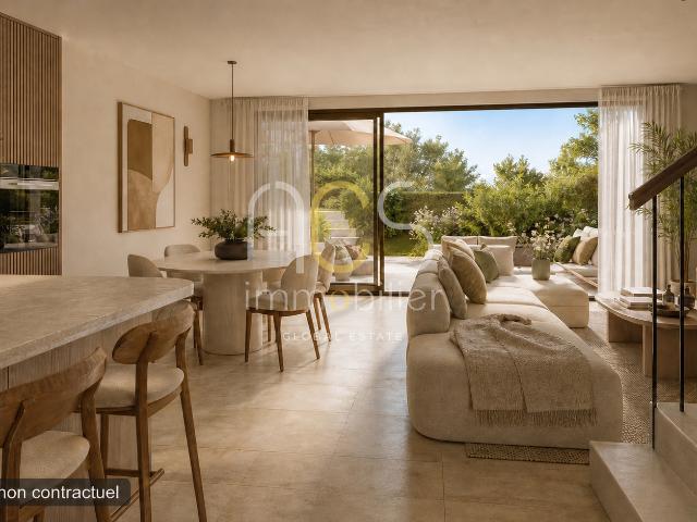 Villa neuve T3 de 72 m2 jardin privatif à Saint Raphaël plage 1min à pieds