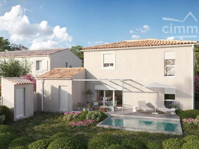 Villa neuve T5 122 m² avec piscine
