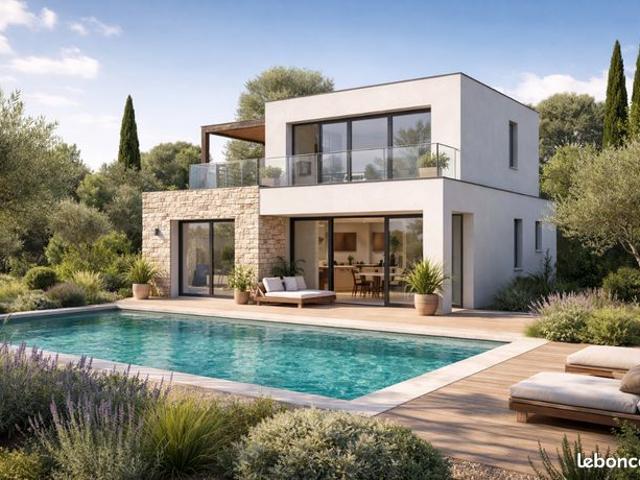 Villa neuve vue mer, très rare