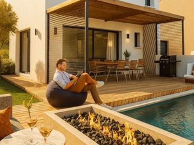 Villa neuve à étage + terrain à Portiragnes 34420