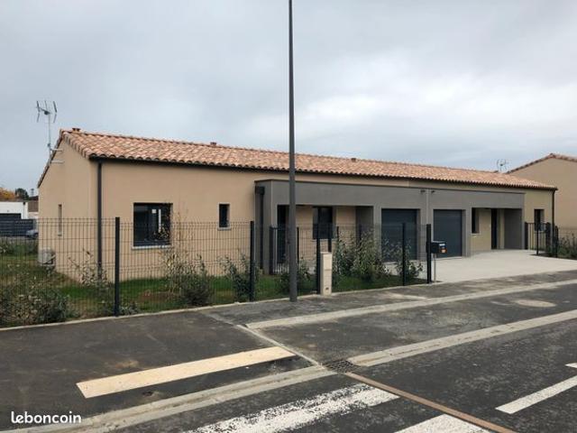 Villa neuve avec 15 ans sans taxe foncière – T3/T4 + garage + clôture: Démarrage des travaux septembre 2026