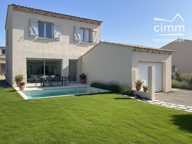 Villa neuve de type 4 avec garage et piscine