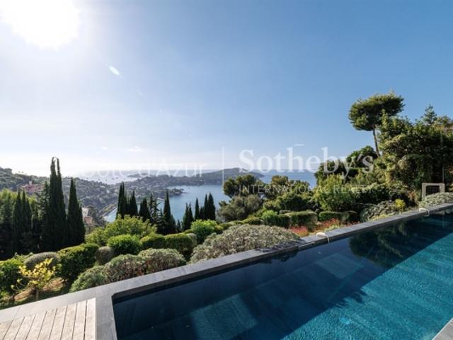 Villa neuve de luxe à Villefranche sur Mer avec panorama sur Cap Ferrat