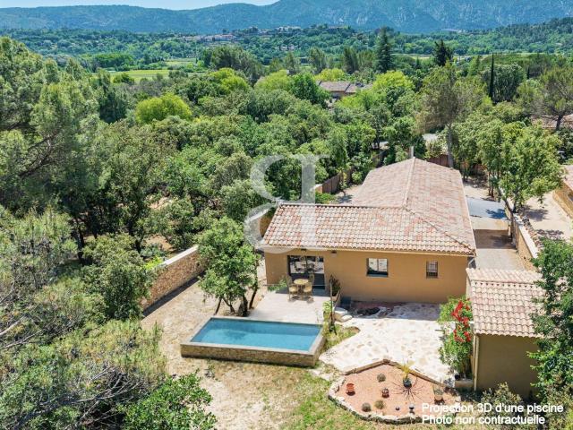 Villa neuve de plain pied avec espace indépendant Terrain p 131m² Ménerbes