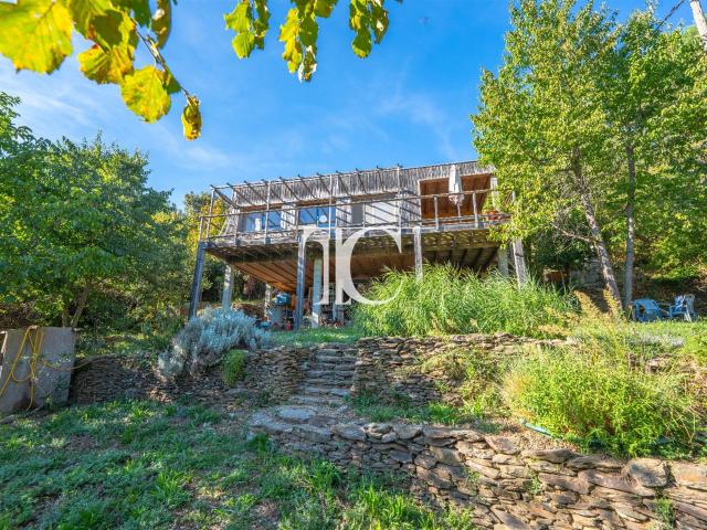 Villa Ossature Bois Avec Vue Exceptionnelle Sur Le Chassezac. 62m² Malarce sur la Thines
