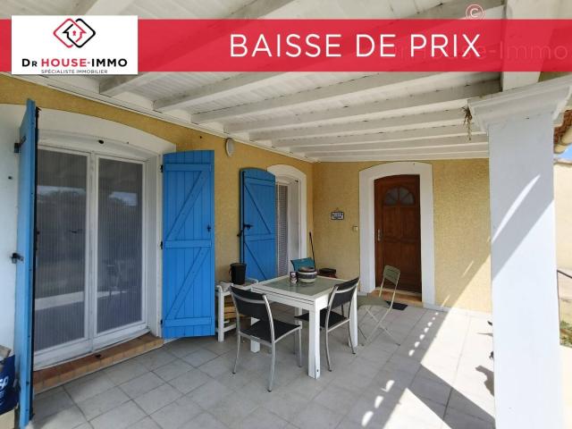 Villa plain pied/3 chambres/garage/560 m2 terrain