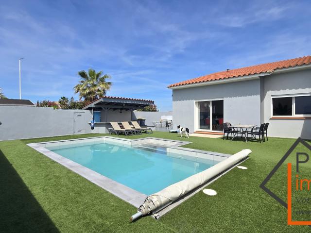 Villa plain pied avec garage en sous sol