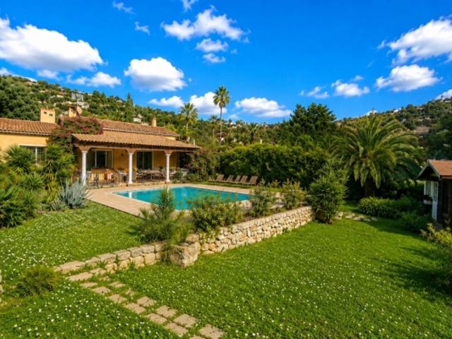 Villa Plain Pied Cannes Californie – Terrain Plat, Domaine Fermé, Idéal Pied à Terre Proche Centre