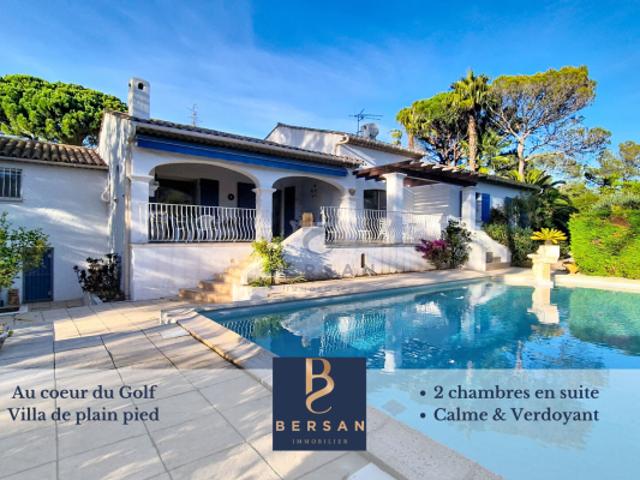 VILLA PLAIN PIED QUARTIER VALESCURE SAINT RAPHAËL, PROCHE DES GOLFS