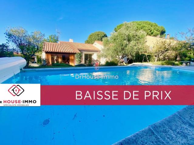 Villa plein pieds de 4 chambres avec piscine et double garage sur 1500 m² a CARCASSONNE