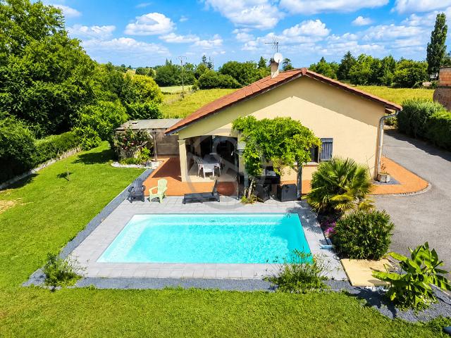 Villa PP avec piscine?Parcelle 1 169 m2