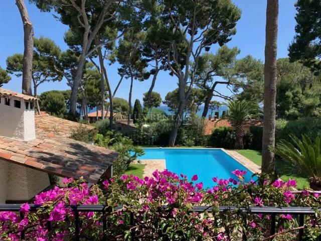 Villa provençale avec piscine et vue mer