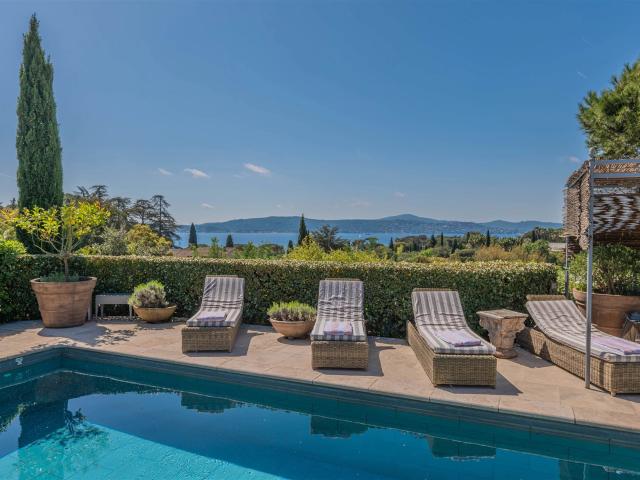 Villa Provencale Domaine Privé Vue Mer 260m² Sainte Maxime