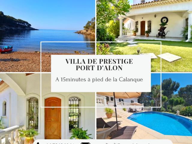 VILLA PROCHE CALANQUE PORT D'ALON