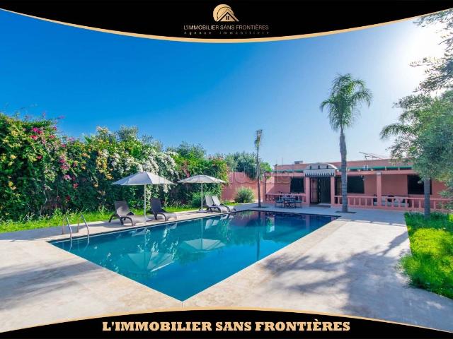 Villa privée meublée à louer – Route d’Agadir, Marrakech