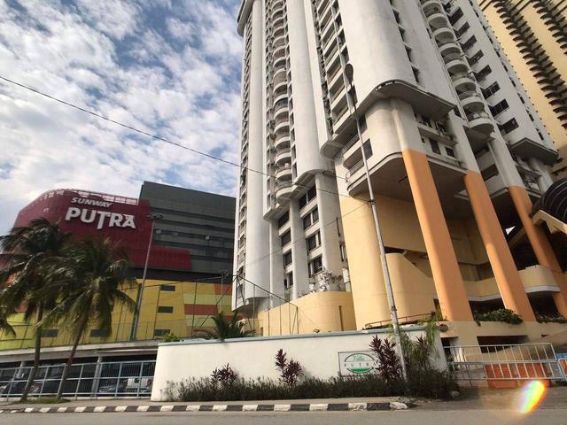 Villa Putra Condo next to Sunway Putra mall WTC for Sale
