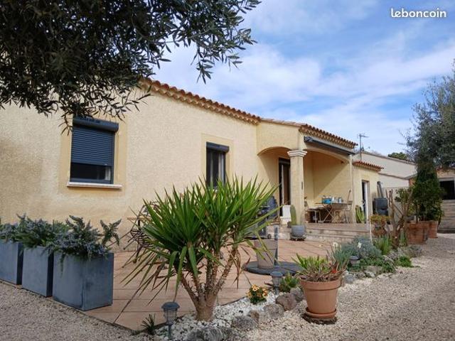 Villa récente en rez de chaussée