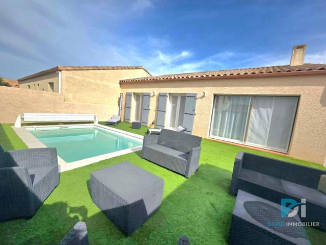 Villa récente plein pied 3 chambres avec piscine