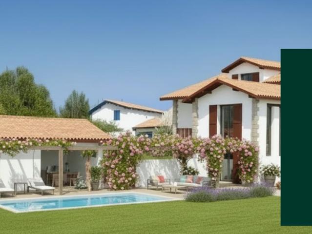 Villa récente vue mer & montagne