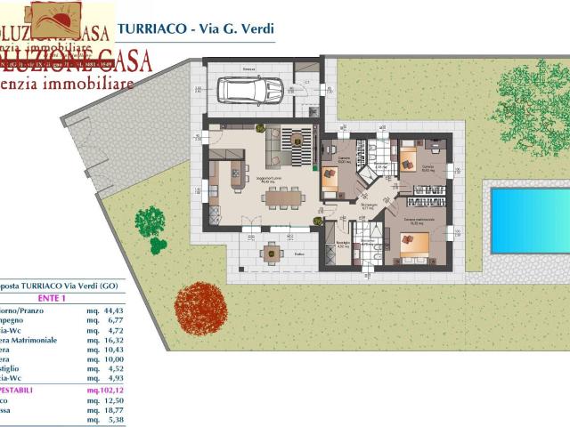 Villa singola in vendita a Turriaco