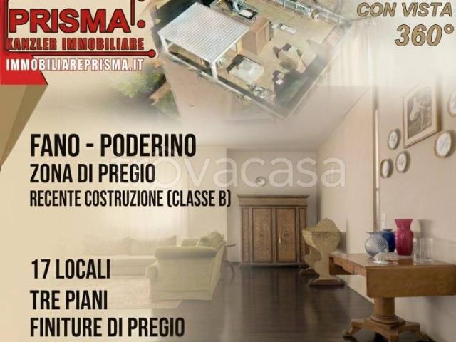 Villa singola in vendita a Fano via delle Tre Venezie, Poderino Trave