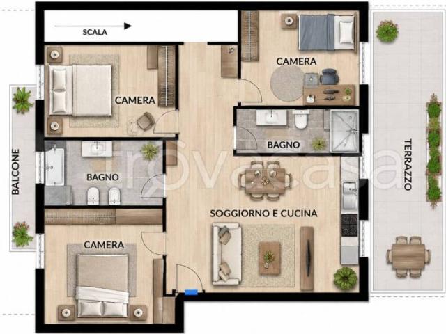 Villa singola in vendita a Orbassano via Benedetto Croce, 15