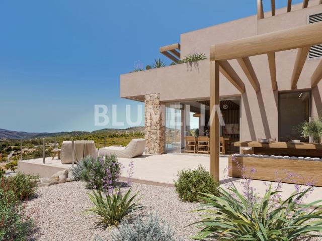 Villa sostenible con vistas despejadas a la montaña en venta. 163m² Lliber