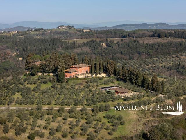 Villa storica e vigneti Docg, Montespertoli, Firenze Tosca. 3384m² Empoli