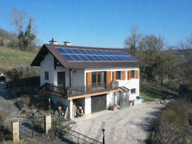 Villa sur sous sol complet
