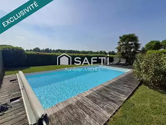 Villars les Dombes 01330 Achat / Vente maison 8 pièces t8 piscine