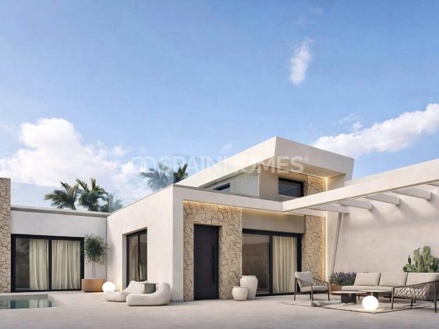 Villas con piscina y terraza en Los Alcázares, Murcia
