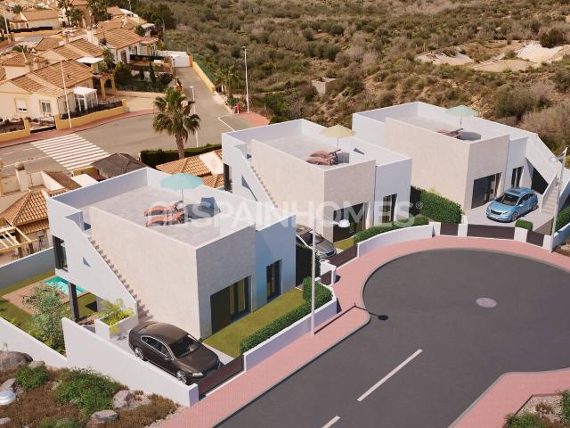 Villas con terraza y piscina en Mazarrón Murcia