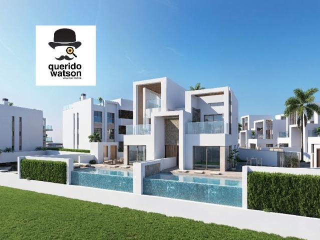 Villas con vistas al mar y primera línea de golf desde 439.0. 176m² Los Alcázares