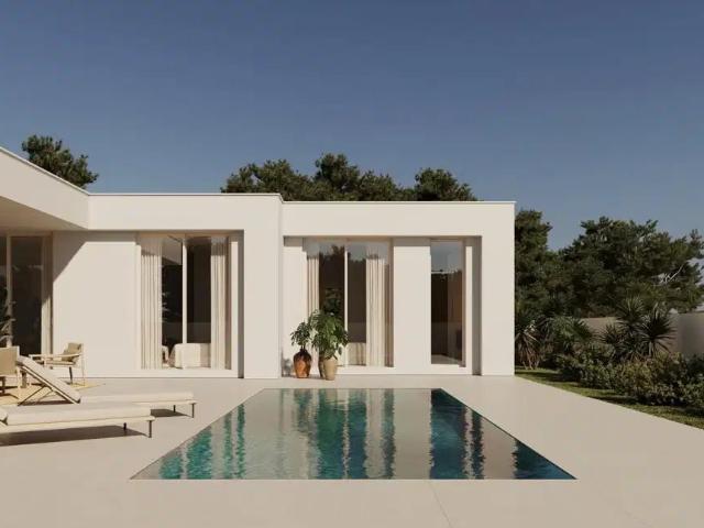 Villas Contemporáneas de 3 Dormitorios y 3 Baños con Piscina. 303m² Polop