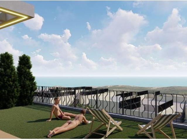 Villas de obra nueva con vistas al mar situadas en Polop