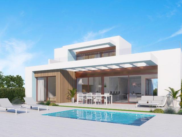Villas De Obra Nueva En Vistabella Golf Resort, Orihuela Cos. 144m² Urbanizacion entre naranjos