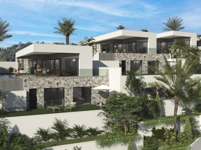 Villas De Obra Nueva En Finestrat Villas modernas de obra nu. 272m² Finestrat