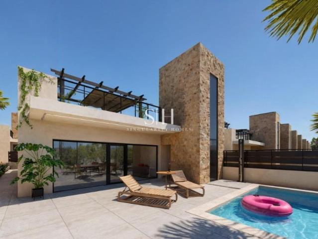 Villas De Obra Nueva En Fuente Alamo, Murcia Residencial de. 94m² Fuente Alamo
