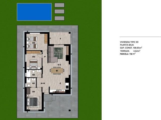 VILLAS DE OBRA NUEVA EN MORATALLA, MURCIA