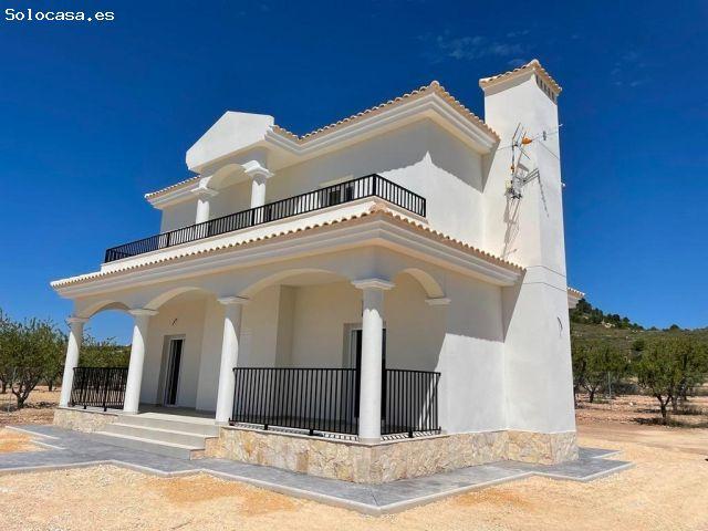 VILLAS DE OBRA NUEVA EN PINOSO