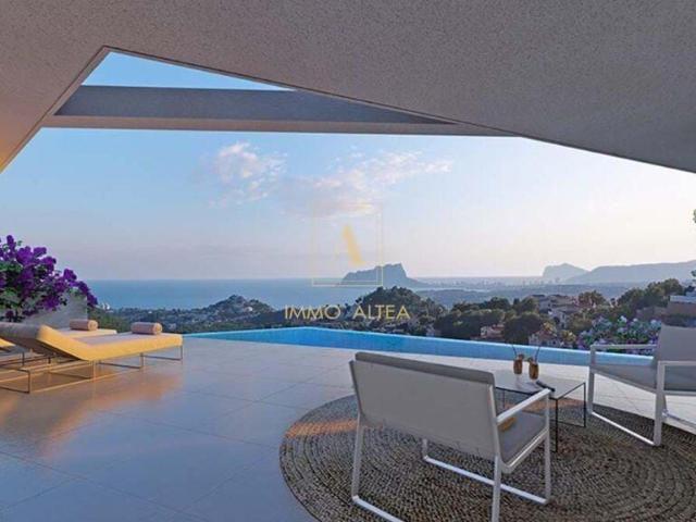 Villas de lujo de nueva construcción con vistas al mar en Benitachell