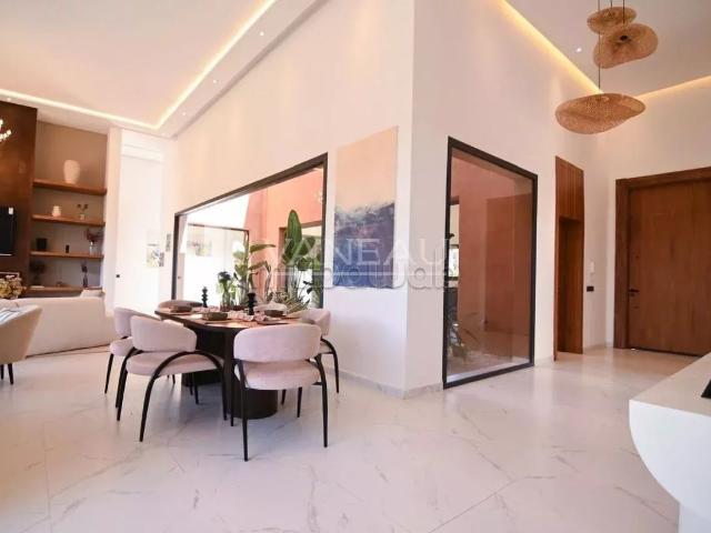 Villas de plain pied sur plan sur la route d'Amizmiz