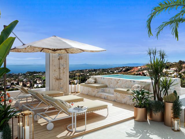 Villas exclusivas con diseño de interiores por Versace Home. Un hito de lujo en Nueva Andalucía, Marbella