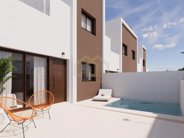 Villas modernas de nueva construcción con piscina privada opcional en Pilar de la Horadada