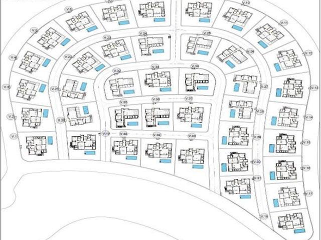 Villas nuevas de alta calidad en forma de L