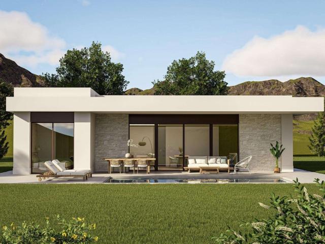 Villas nuevas hechas a medida en Pinoso Alicante: vivienda. m² Pinoso
